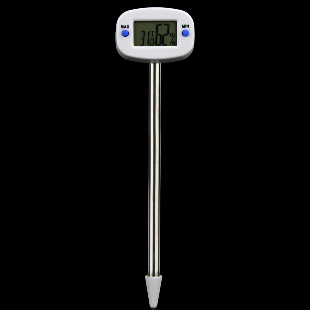 

Tools Soil Tester Monitor LCD Garden Lawn Measure Meter Digital Thermometer Humidity Plant Temperature