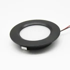 Светодиодный светильник RGBW IP65, тонкий, 14 мм, 3 Вт, 5 Вт, 7 Вт, 2,5 дюйма, 12 В, с регулируемой яркостью, встраиваемый светильник длиной 55 мм, светильник для ванной комнаты