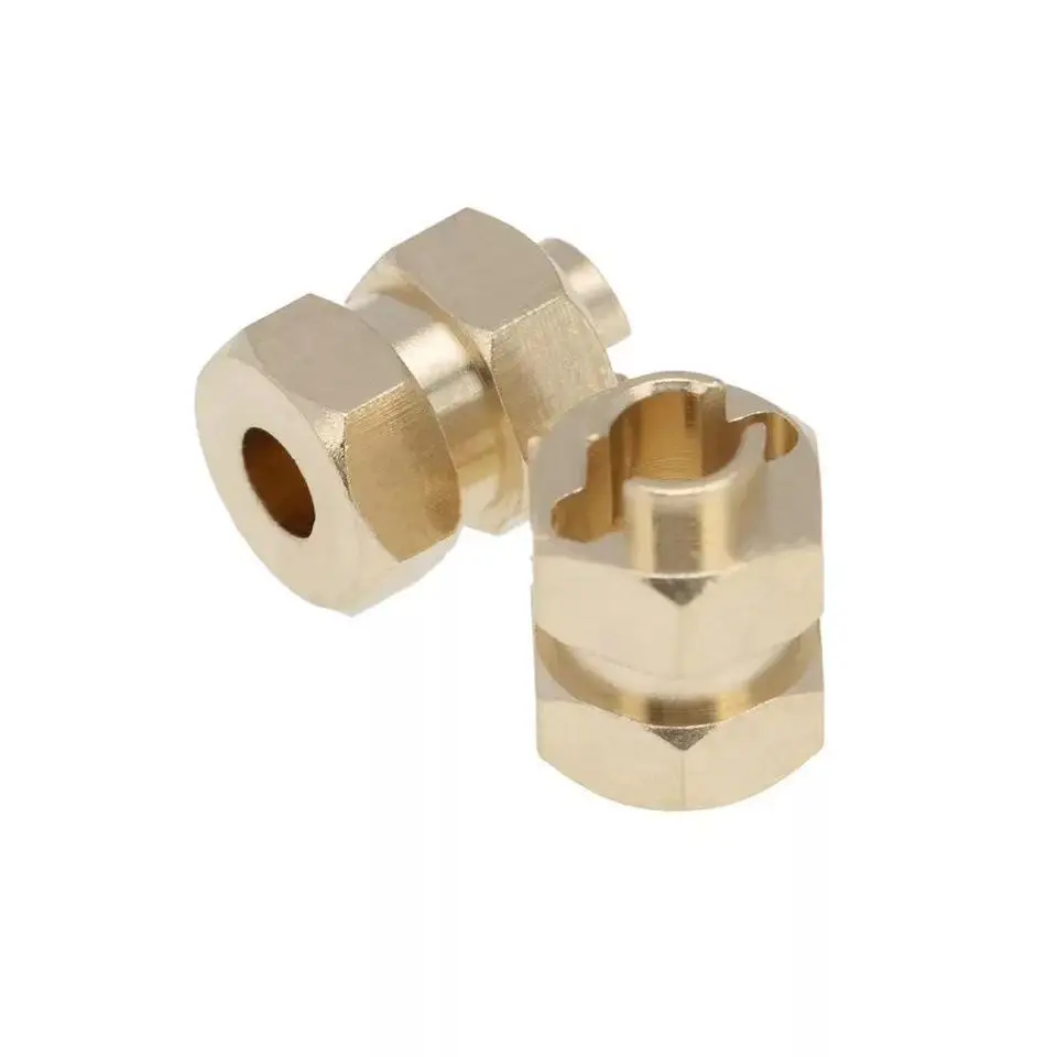 

Scx24 Simulation Climbing Car Brass Coupling Counterweight Coupling Widening Coupling Unilateral Widening 4mm