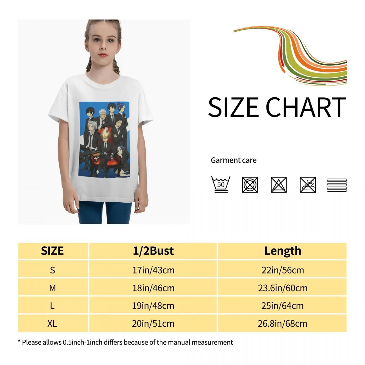 

Anime Fans Vongola Famiglia 2 Girl Tee Soft and comfortable Short sleeveRound neck T-shirt