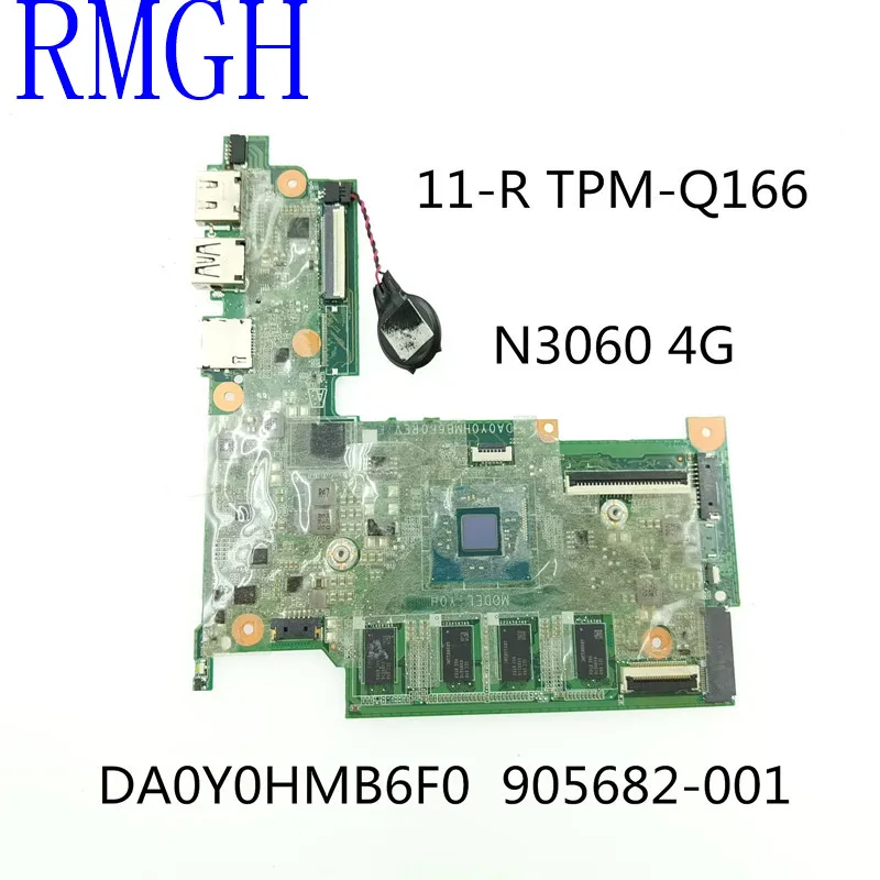 

Материнская плата для ноутбука HP stream 11-R series 905682-001 DA0Y0HMB6F0 SR2KN WN3060 4G CPU 1