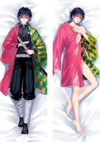 japanese demon slayer kimetsu no yaiba body dakimakura tomioka giyuu bedding otaku hugging anime male pillow case cover gifts