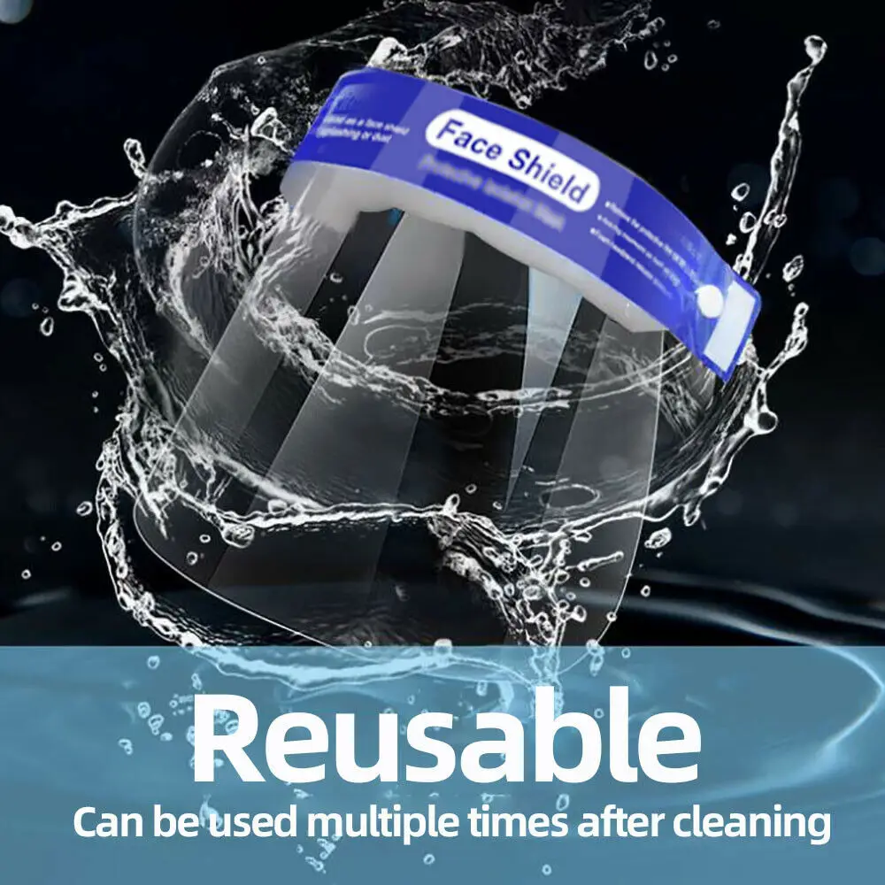 Для детей обратно в школу безопасности полное лицо Sheilds пластик Ясный протектор