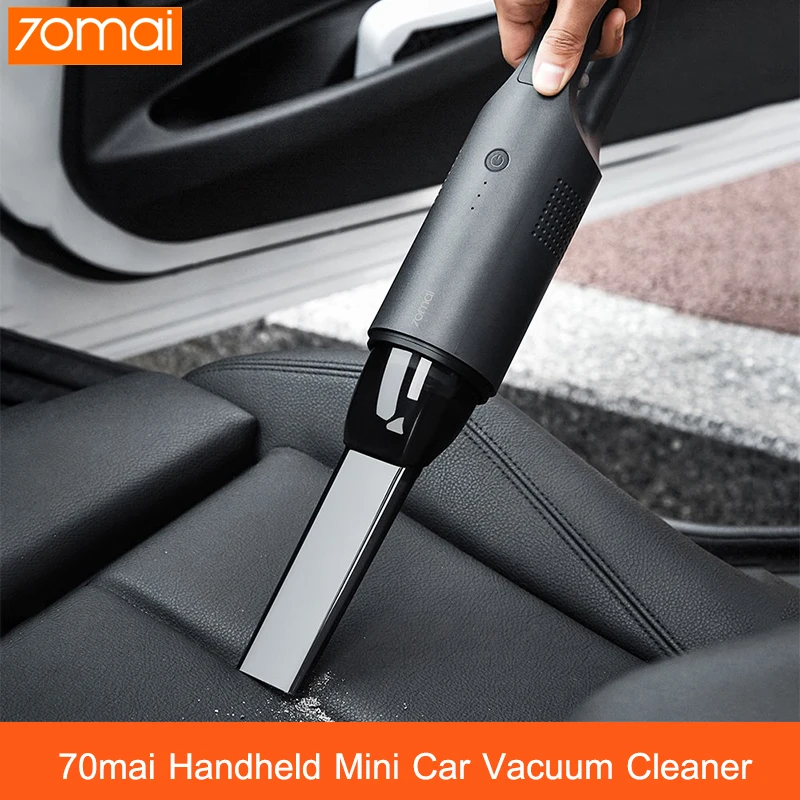 xiaomi 70mai Car Vacuum Cleaner Беспроводной портативный 5000pa пылесос автомобильный авто