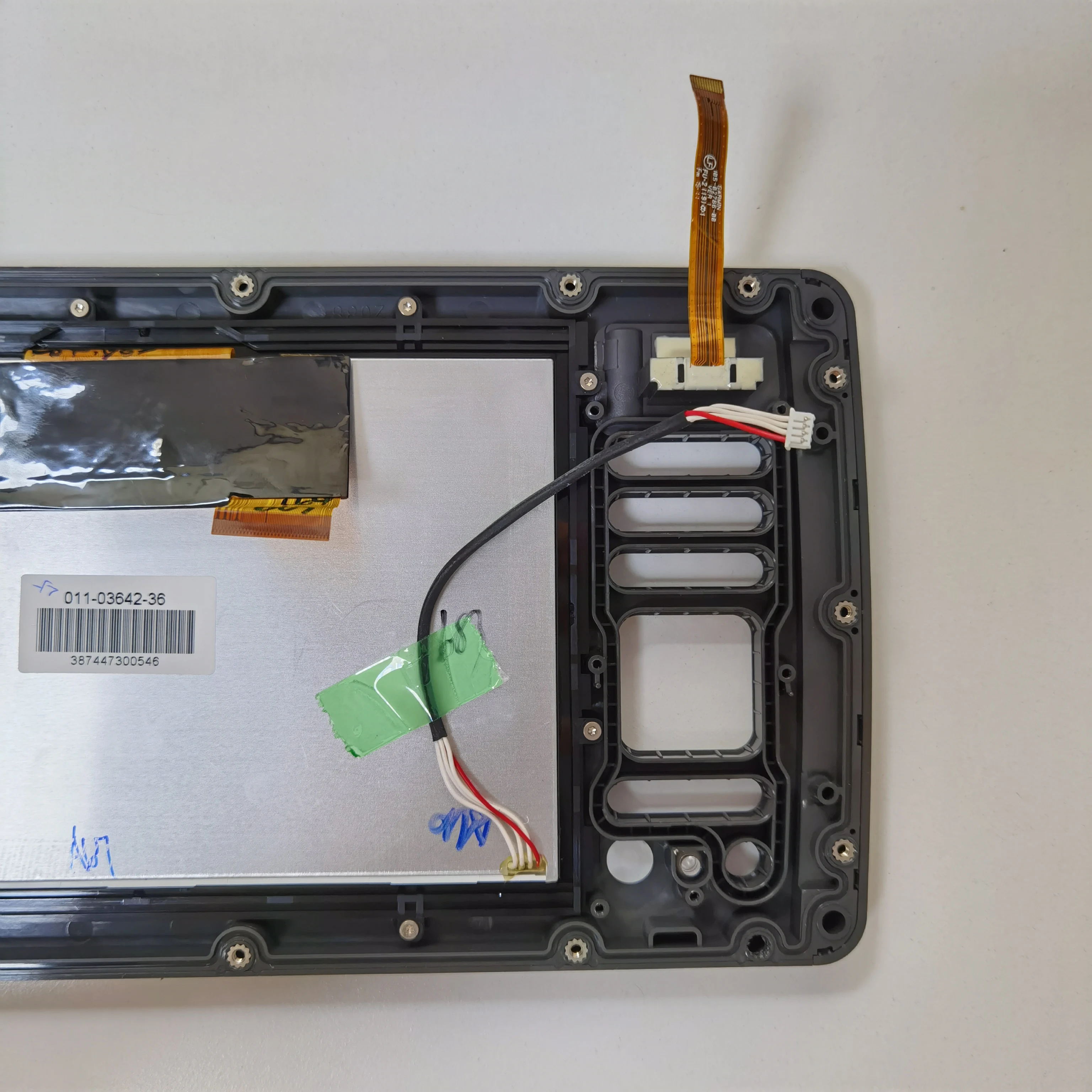 

Original 7" inch Garmin echoMAP DV chartplotter LCD display with frame for Garmin echoMAP 74dv LCD screen replacement and repair