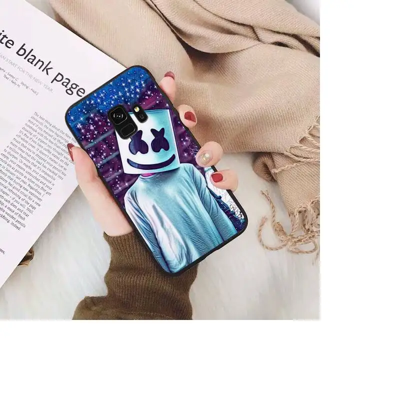 

Marshmello music Phone Case For Samsung Galaxy A50 A30 A71 A40 S10E A60 A50s A30s Note 8 9 S10 Plus S10 S20 S8
