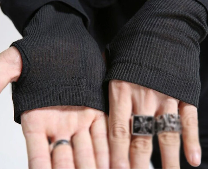 

Men personality slim fit long sleeve t shirt nightclub lacing hip hop tee shirts tops women punk hiphop stage costume streetwear