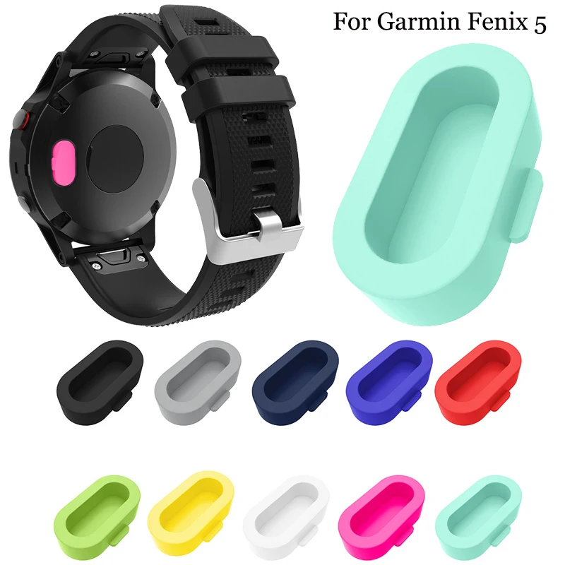 

1/5/10pcs Silicone Dust Plug for Garmin Fenix 5S/5/5X/Vivoactive 3/Forerunner 935 Smart watch Anti-dust Plugs For Fenix 5