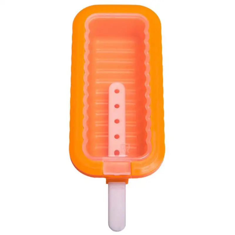 

4 Pieces/Set Silicone Ice Cream Popsicle Mold Silicone Ice Cream Mold Innovative and Cute Homemade Ice Popsicle Mold