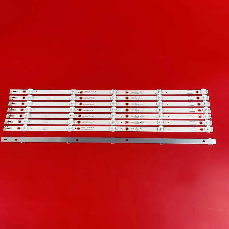 50 наборов новый комплект 5 светодиодный (6V) 485 мм Подсветка полосы для 50USK1810T2 50PUT6023