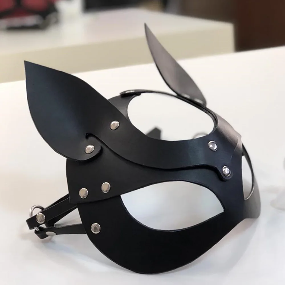 

de couro artesanal punk festa mscara pulseira de couro gico sexy ajustvel erco masquerade cinto casal