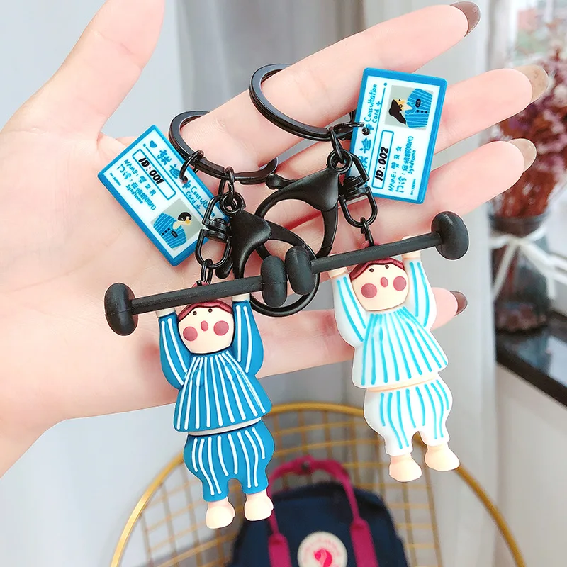 Креативные брелки для мужчин и женщин с героями мультфильмов модные ключей милые