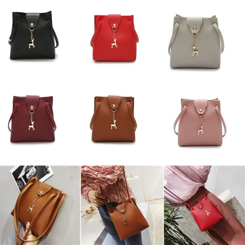 

2020 new Fashion Women Mini Tassel Messenger Bags PU Leather Korean Version casual Shoulder Bag Small Flap Crossbody Handbags