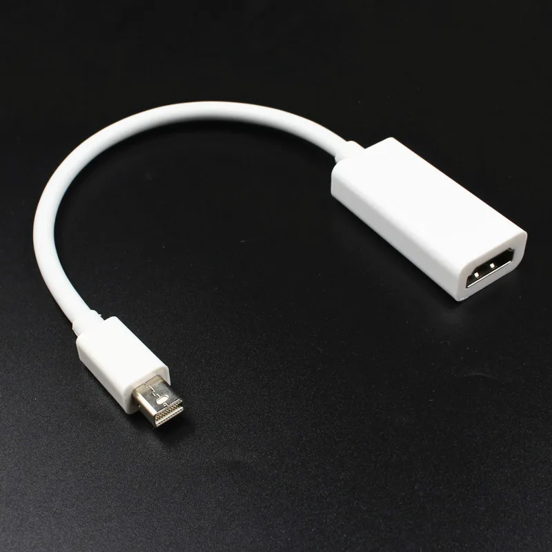 Мини DP к HDMI кабель конвертер адаптер мини дисплей порт Дисплей Порт для Apple Mac Macbook