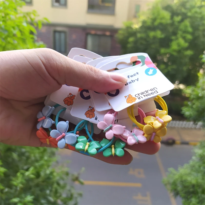 

Детские резинки для волос с бабочками, 2 шт.