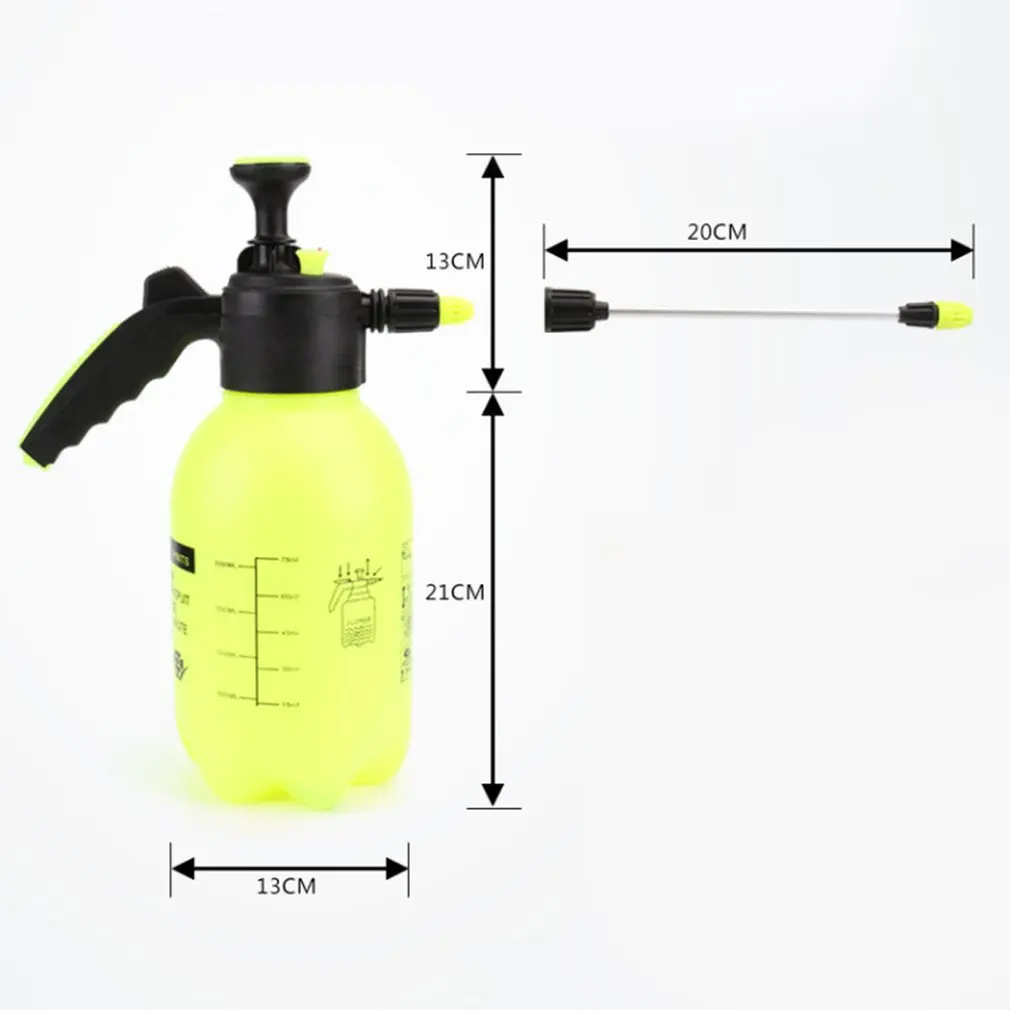 

2L Sprayer Portable Pressure Garden Spray Bottle Kettle Pressurized Sprayer Gardening Tools Plant Flowers Watering Can