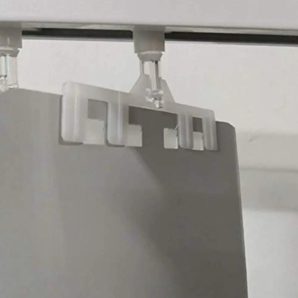 Вертикальные жалюзи 6 упаковок ~ белые изогнутые ремонтные зажимы сломанные