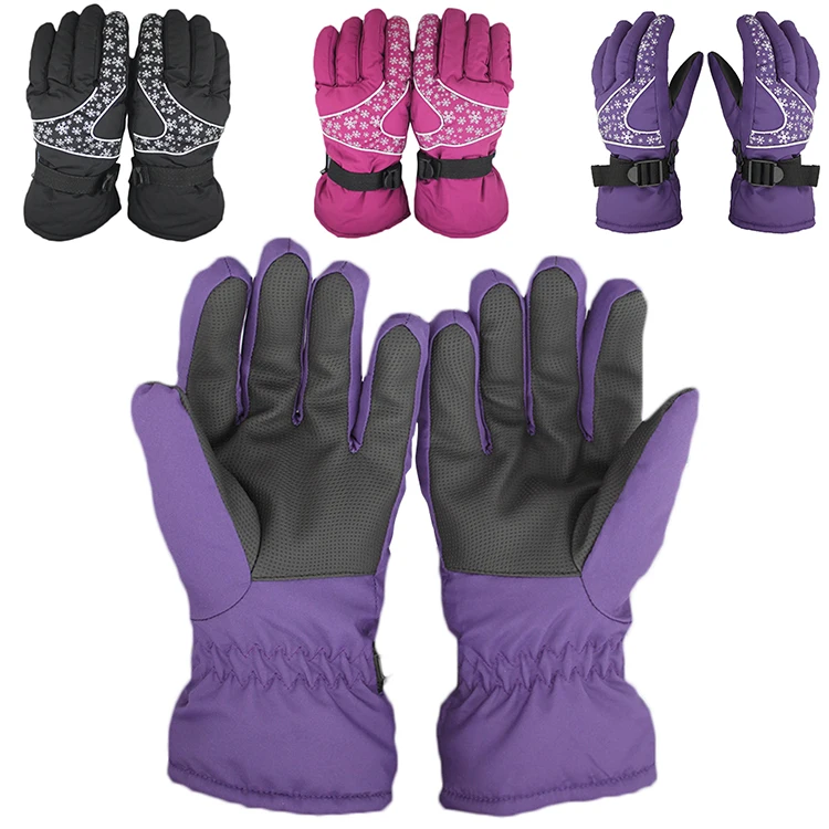 

Новинка 2021, утолщенные теплые водонепроницаемые ветрозащитные женские перчатки для катания на лыжах, велоспорта, сноуборда US3R, лыжные перч...