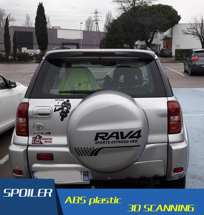 Спойлер заднего крыла для Toyota RAV4 АБС-пластик 2001-2004 | Автомобили и мотоциклы