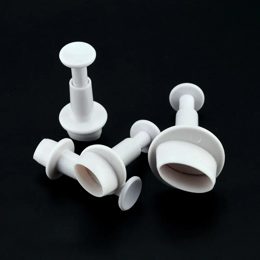 DIY 4 шт./компл. Плунжер для сахарной мастики форма шоколадного печенья резак Sugarcraft