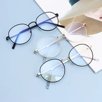 fashion portable durable office computer goggles ultra light frame oversized eyeglasses anti blue light glasses