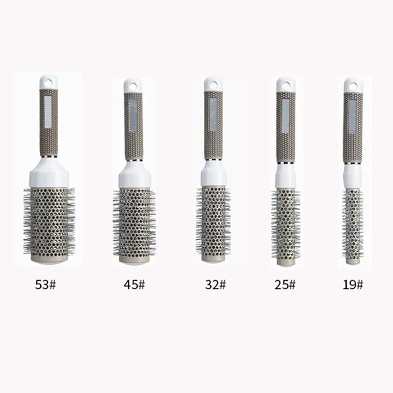 Термостойкий керамический утюжок круглая расческа профессиональные щетки для