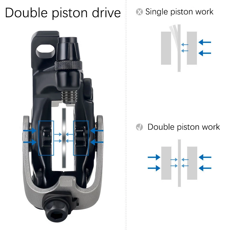 Дисковый тормоз TOOPRE F160/R140 F180/R160 из алюминиевого сплава