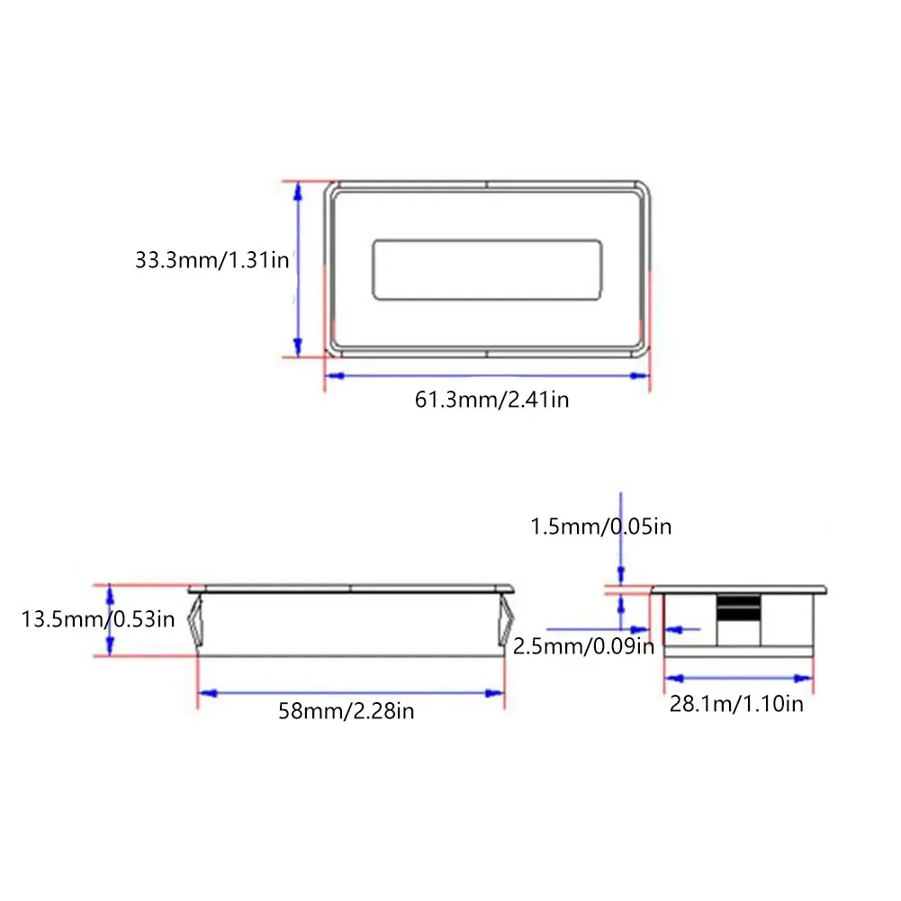 

Battery Capacity Indicator 12V 24V 36V 48V 60V 72V Battery Status Indicator Li-ion Lead acid Battery Tester with LCD Voltmeter