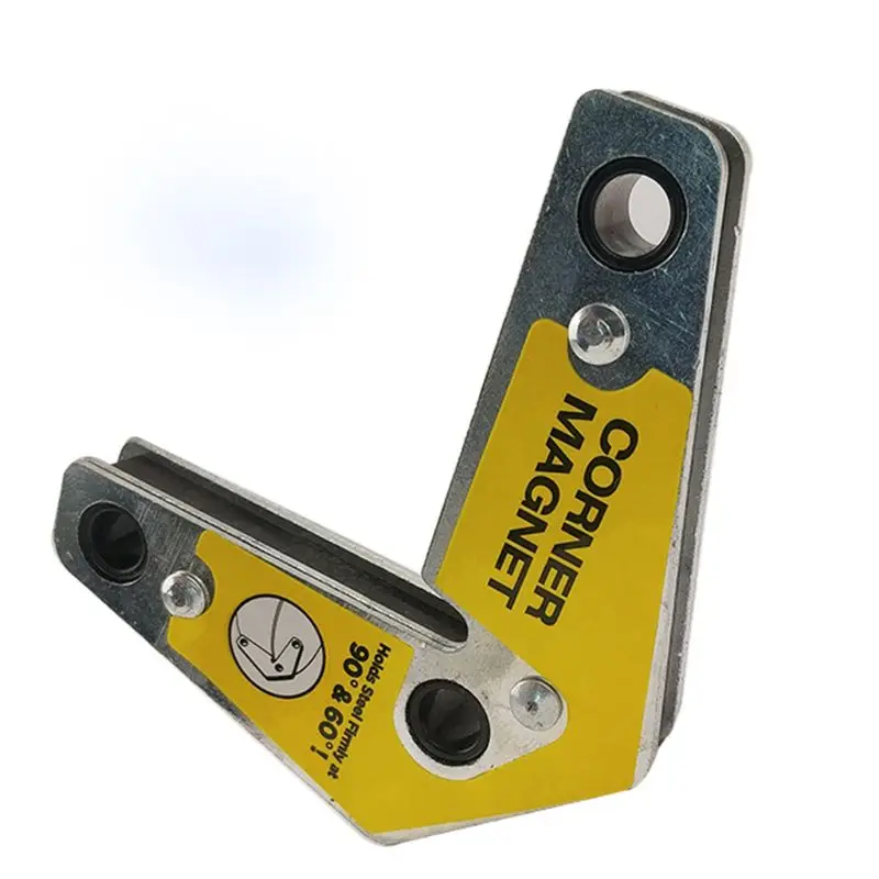 

60/90/120°Degree Magnet Welding Locator Magnetic Holder Weld Fixture Corner Clamp Fixer Welder Soldering Tools