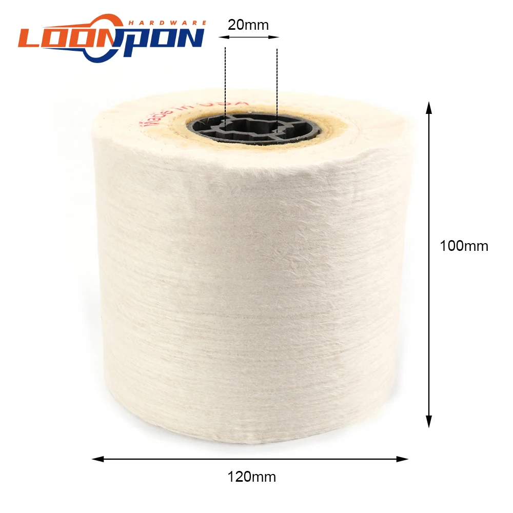 Колесо белое для черчения проволоки 100/120 мм полировки металлических украшений