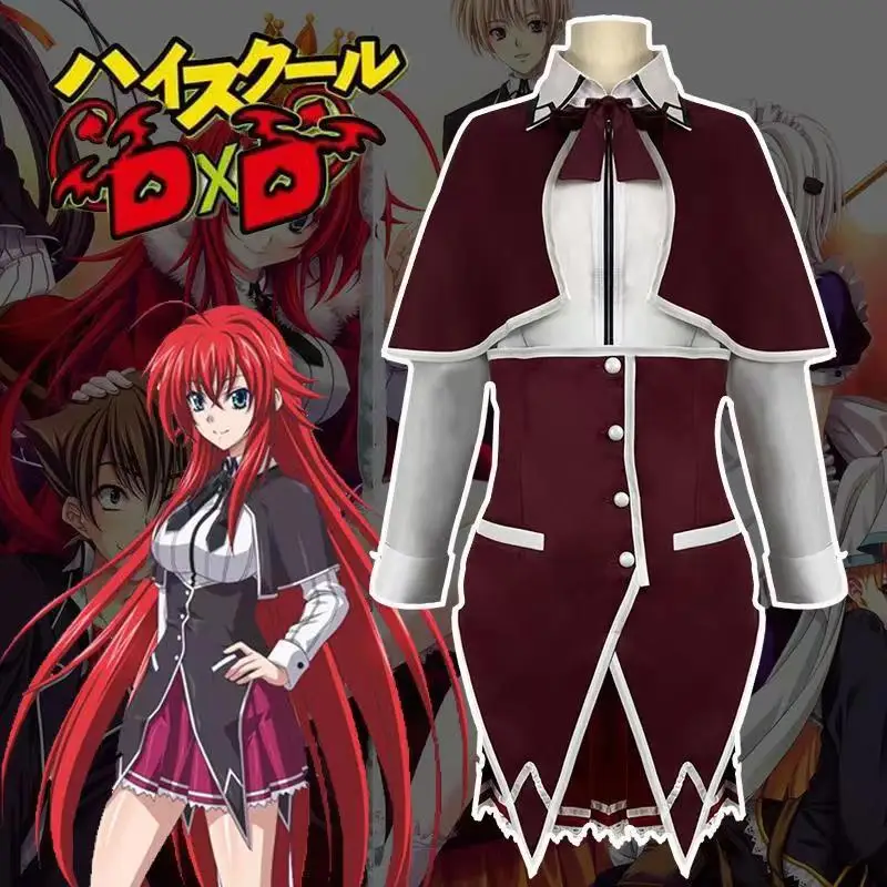 

Аниме старшая школа Dxd Rias Gremory JK Униформа Koneko Toujou Shirone Косплей Rias Gremory Костюм Аниме Rias Косплей вечернее платье