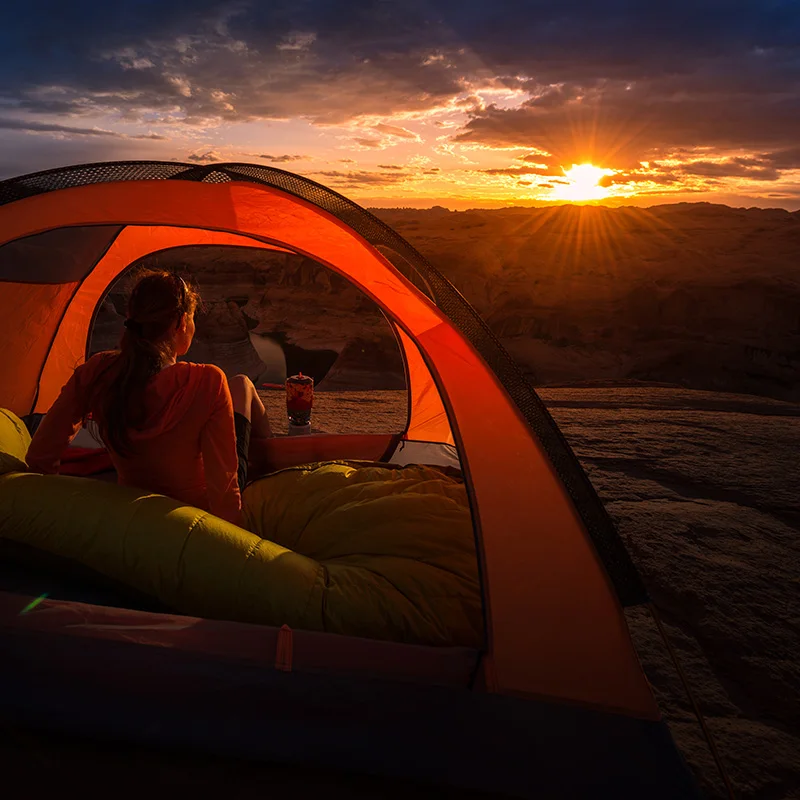 Спальный мешок Naturehike ПУХОВЫЙ зимний портативный гусиный пух одиночный для