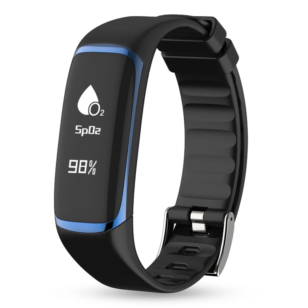 

Sedentary Reminder Digital Sleeping Heart Rate Monitoring Message Call Alert Sports Bluetooth Casual Waterproof Smart Bracelet