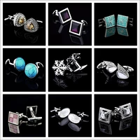 mens cuff links polished wedding business gift cufflinks new classic fashion party