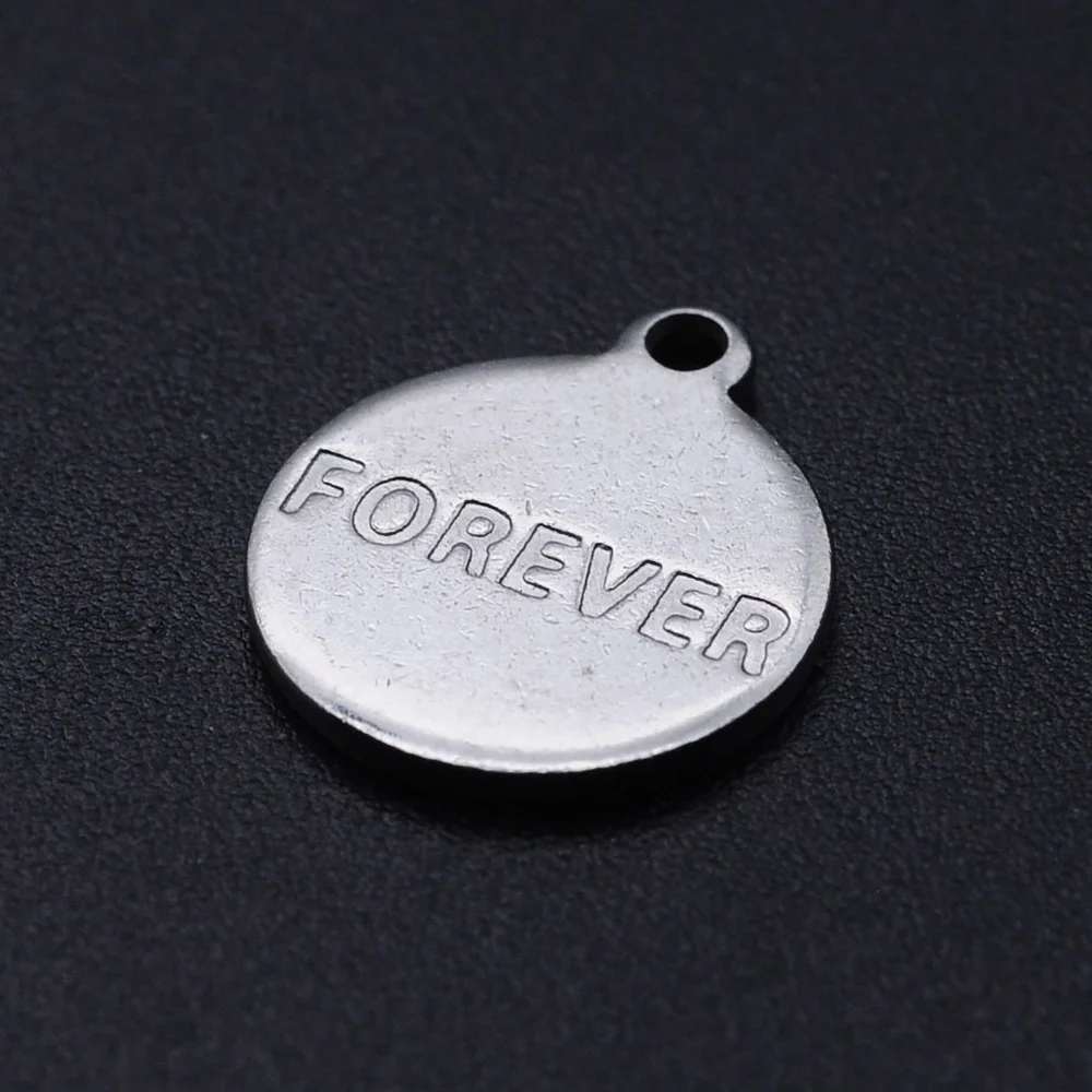5 шт./лот 100% подвеска сделай сам из нержавеющей стали Forever оптовая продажа