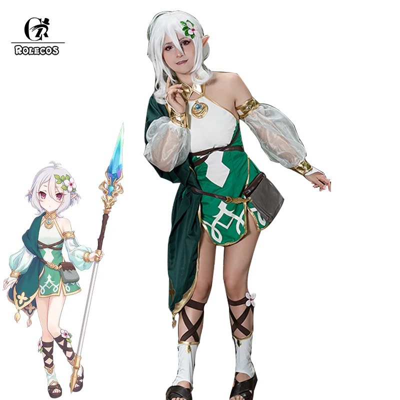 ROLECOS аниме Принцесса соединение Re:Dive Косплей костюмы нацум Коко косплей костюм