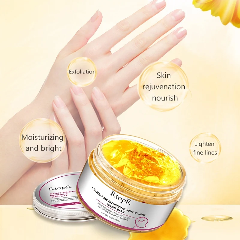 

Handle Moisturizing Hand Wax Whitening Skin Mask Repair Exfoliating Calluses Film Anti-aging Hand Cream 50G