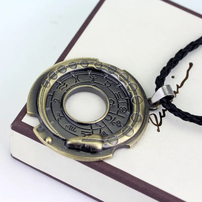

Banru The Oldest Mythological Symbol Ouroboros Infinite Snake Bronze Pendant Necklace Rune Nordic Amulet Jewelry