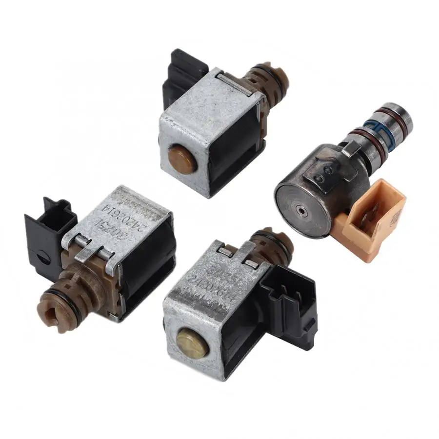 Автомобильный клапан 4 шт. электромагнитный коробки передач 4T60E подходит для