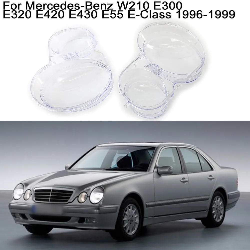 Прозрачная защитная крышка для фар Mercedes-Benz W210 E-Class 1996-1999 E300 E32 E420 E430 E55 | Автомобили