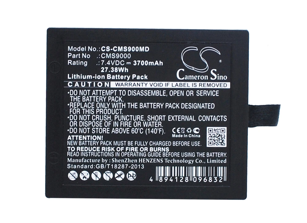 

Cameron Sino 7.4V/3700mA Battery for DHRM DHR930D,DHR930-D