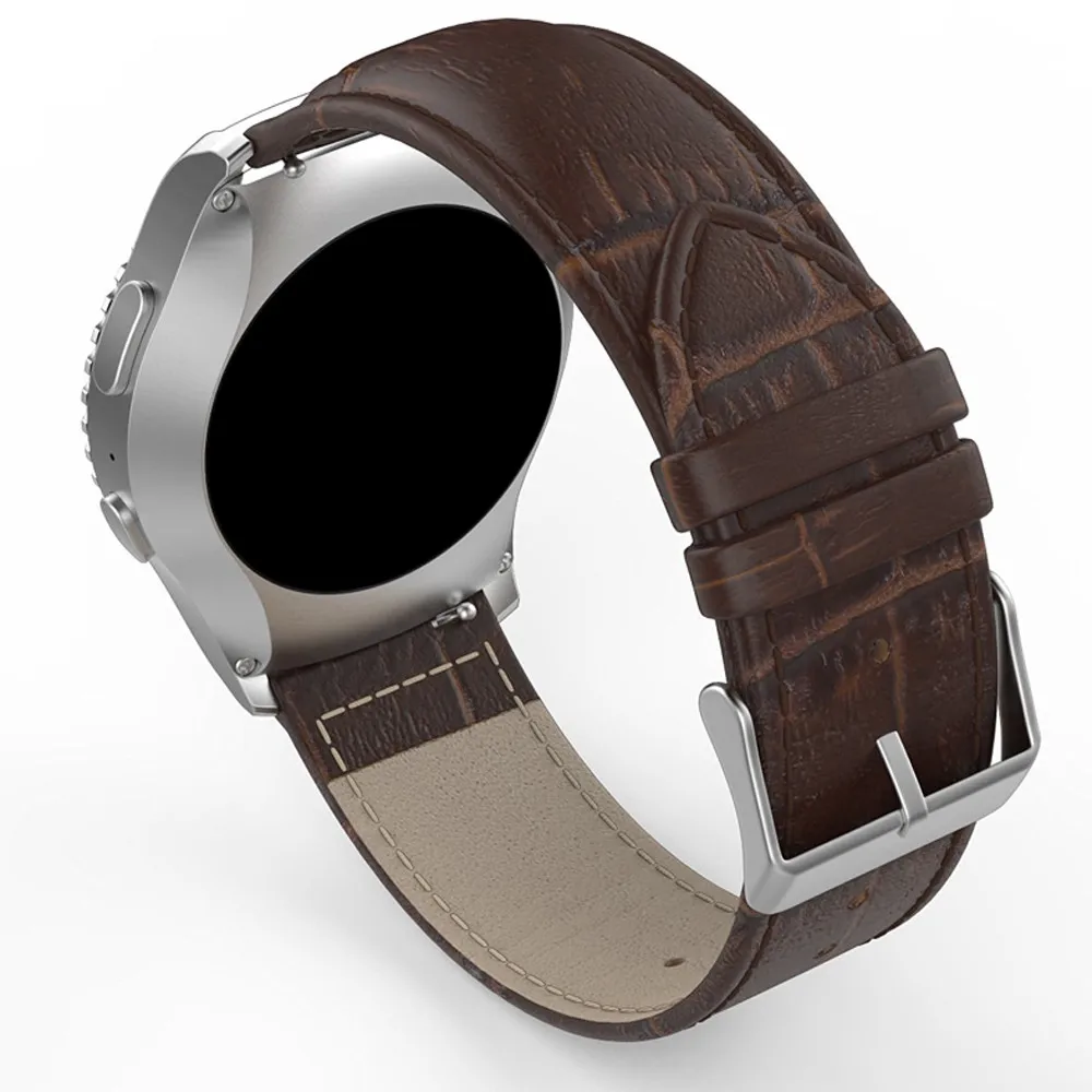 Мягкий силиконовый сменный спортивный ремешок для samsung Watch серии кожаный Galaxy gear S2