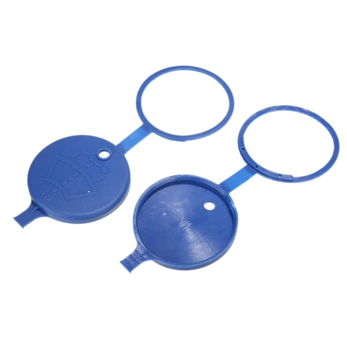 

For Peugeot For Citroen 2Pcs Windshield Wiper Washer Fluid Reservoir Tank Bottle Cap Fluid Filled Tube Cap