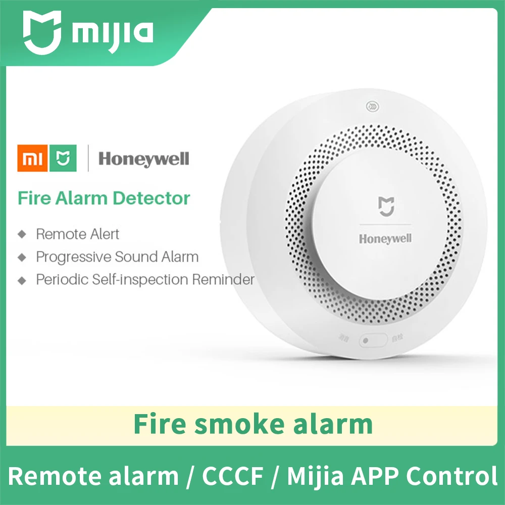 Датчик дыма Xiaomi Mijia Honeywell детектор работает с многофункциональным Gateway 2