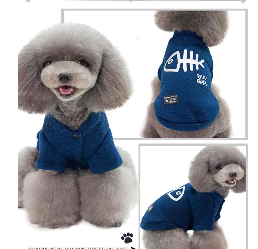 Зимние куртки для кошек костюмы одежда домашних питомцев щенков Одежда собак