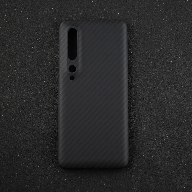 Чехол из углеродного волокна для Xiaomi Mi 10 Pro ударопрочный жесткий чехол