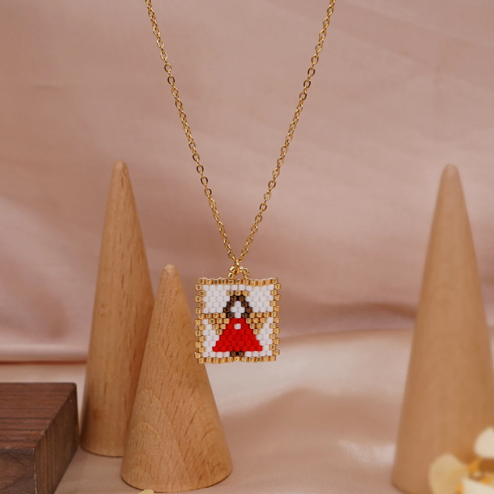 Go2Boho подвеска в форме ангела для ожерелья покой крест ювелирные изделия из