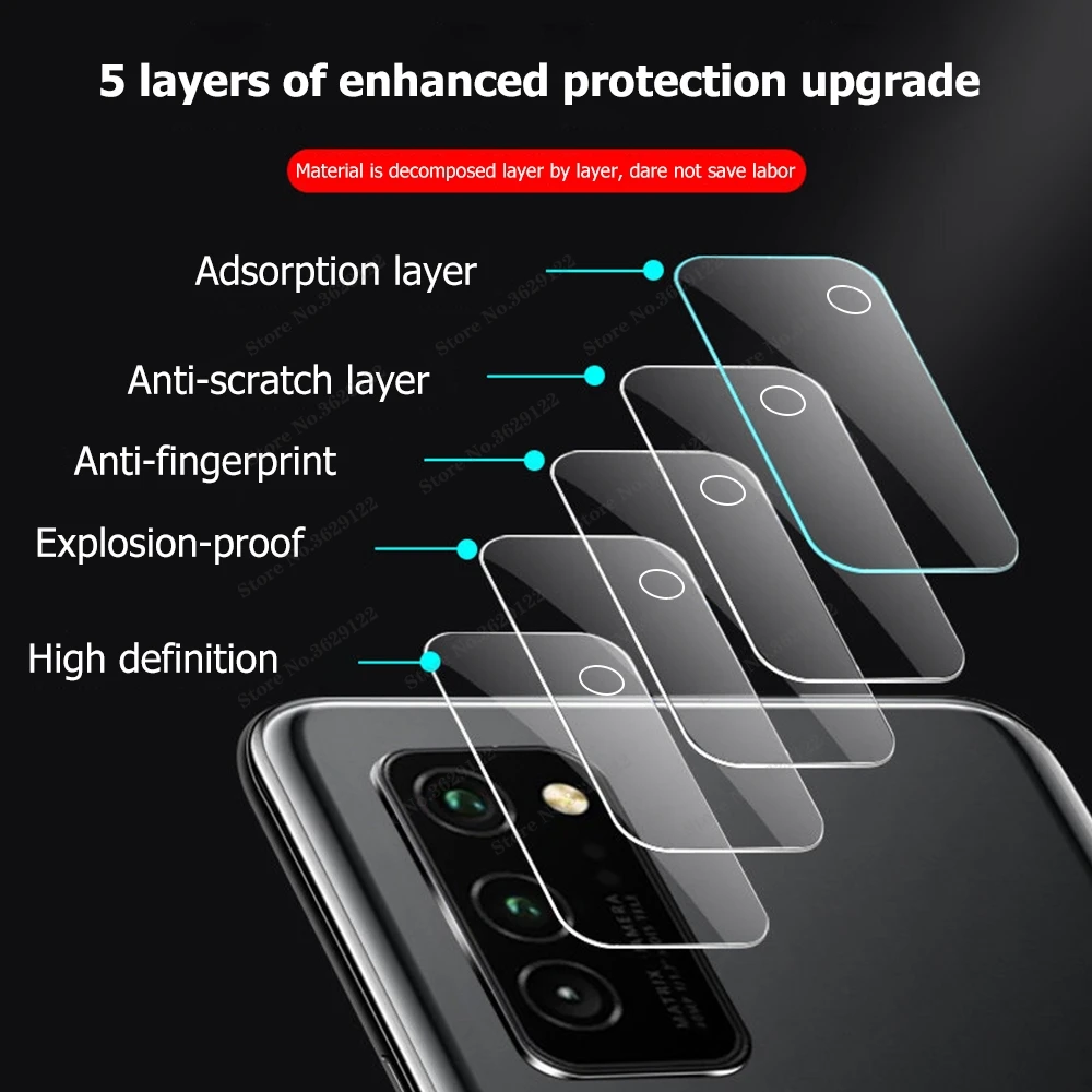 

2Pcs A52 A72 Camera Protector For Samsung Galaxy S20 FE Plus Protective Glass On S20FE A02S A12 A32 A42 A52 A72 Lens Film