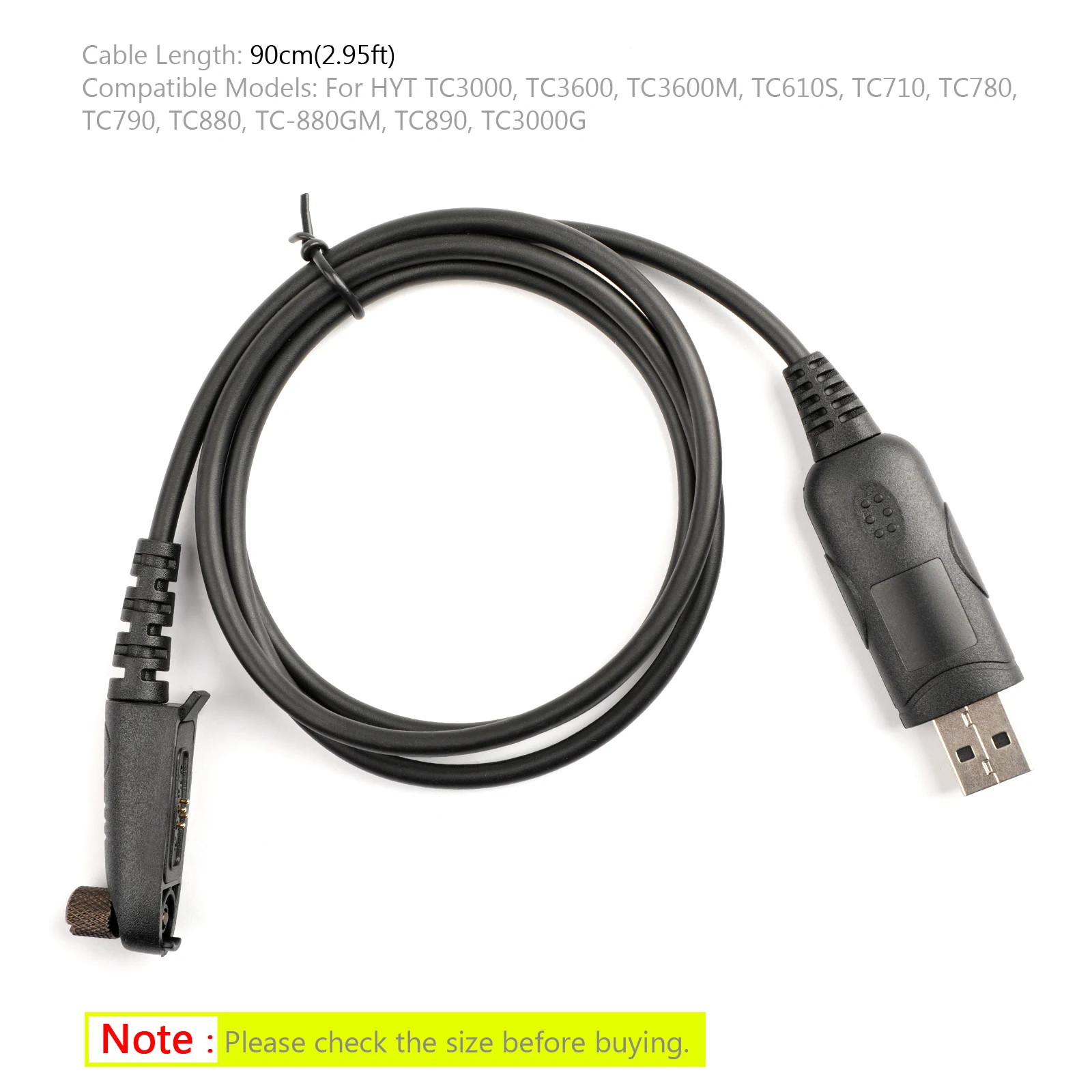 USB Кабель для программирования Artudatech кабель передачи данных с радио HYT TC3000 TC3600 TC610S