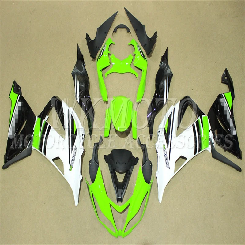 

Для KAWASAKI NINJA ZX6R ZX-6RR ZX636 2013-2018 2014 2015 16 2017 комплект обтекателей для боковых брызговиков задних хвостовых панелей кузова KA26